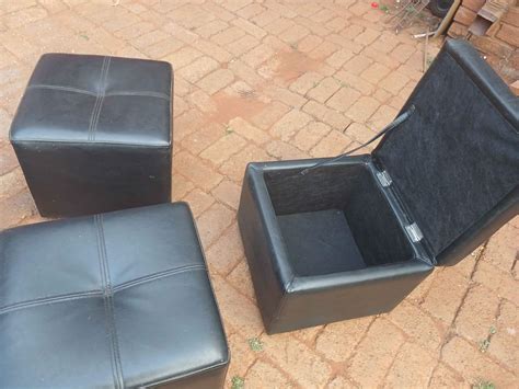 Coffee table with storage ottomans - Coffee Tables - Alberton, Gauteng ...