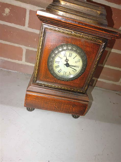 vintage antique wood clock - Desk, Mantel & Shelf Clocks - Milton ...