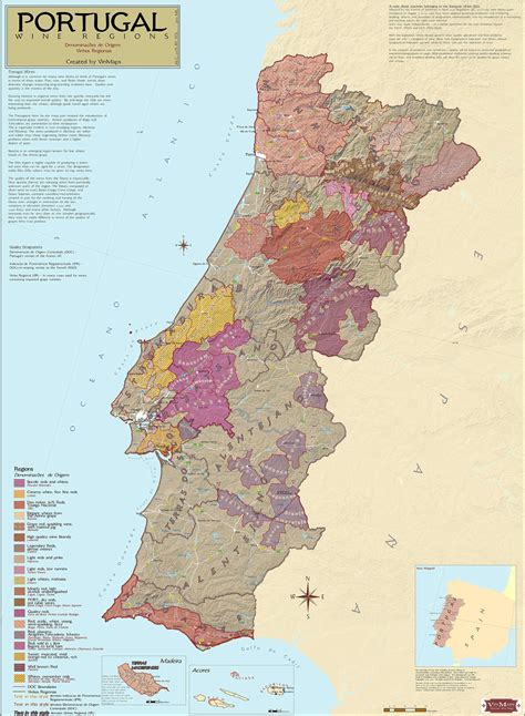 Portugal wine regions maps – Artofit