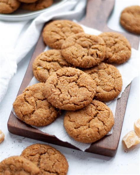 Chewy Triple Ginger Cookies - Our Love Language is Food