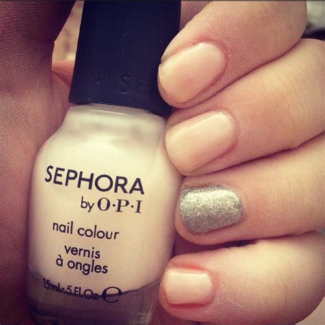 Sephora by O.P.I. in "Bare to Be Different" & Sephora by O.P.I. in "Queen of Everything"