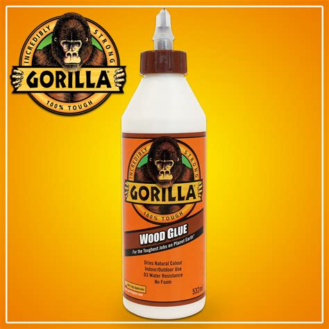 532ML GORILLA WOOD GLUE SUPER STRONG QUALITY WATERPROOF ADHESIVE CARPENTRY PVA 5704947001155 | eBay