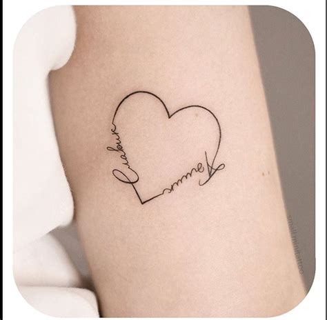 Discover 78+ heart tattoo designs with initials latest - in.cdgdbentre