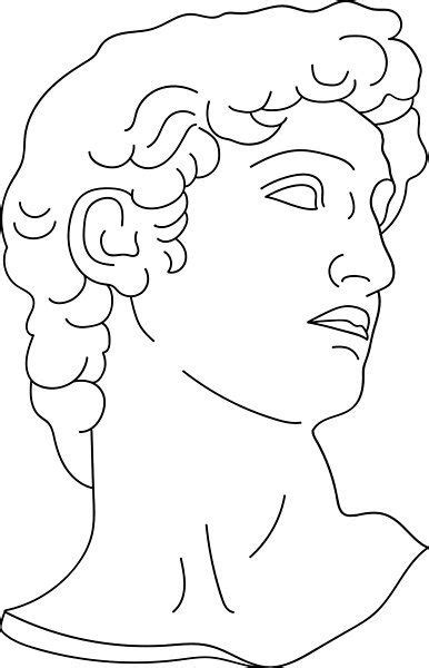 David Michelangelo Lineart is a design for all ancient Greece and Rome mythology and culture ...