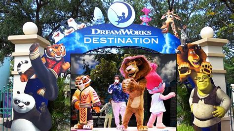 DreamWorks Destination, New Character Experience at Universal Orlando, Meet & Greet Dance Party ...