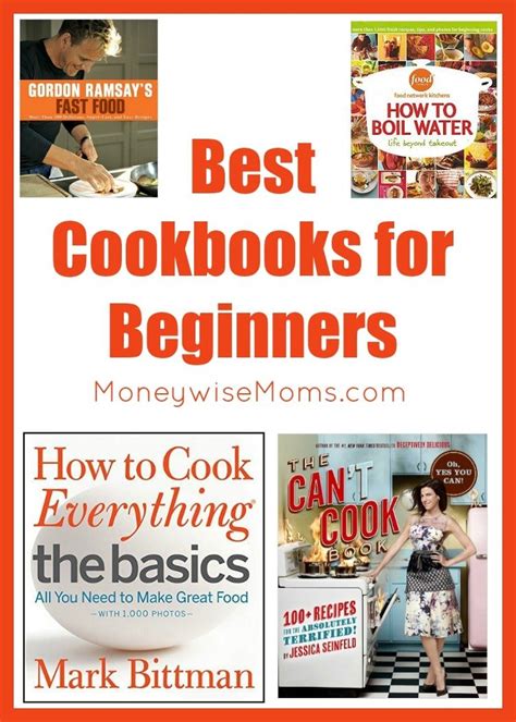 Best Cookbooks for Beginners - Moneywise Moms