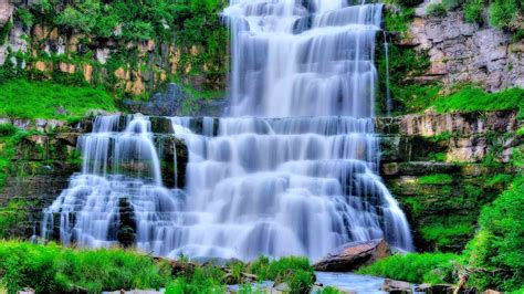 High Resolution Wallpaper Waterfalls - WallpaperSafari