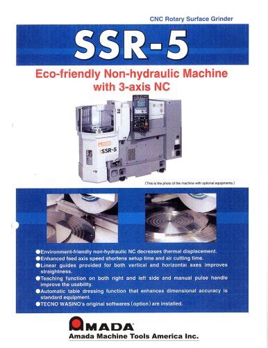 SSR5 - Amada Machine Tools - PDF Catalogs | Technical Documentation | Brochure