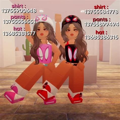 Matching Outfit Codes in Berry Avenue