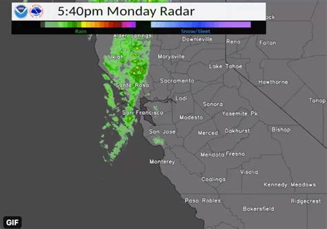 More wet weather headed to Sonoma County Tuesday