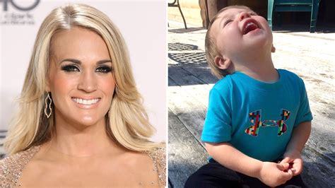Carrie Underwood shares rare pic of son: 'I don't deserve such sweetness' Carrie Underwood Legs ...