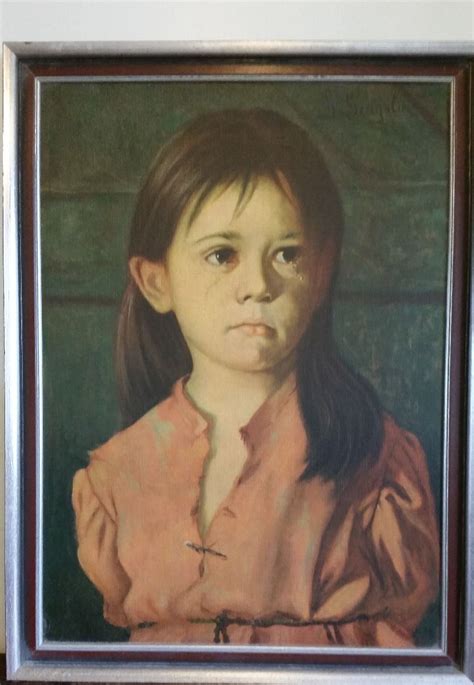 Crying Girl Painting by Giovanni Bragolin | Painting of girl, Crying girl, Painting