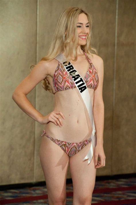 Natalija Prica - Miss Universe Croatia 2011 | High neck bikinis ...