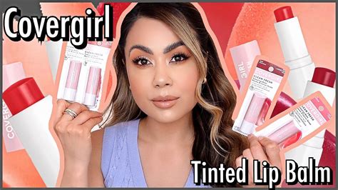 Covergirl Clean Fresh Tinted Lip Balm Review - YouTube | Covergirl ...