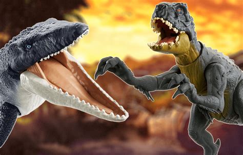 First Look at Mattel’s Scorpios Rex and Eco-Friendly Mosasaurus From Camp Cretaceous! | Jurassic ...