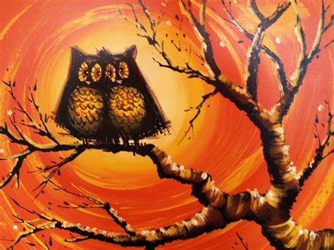 Vintage Owl Art