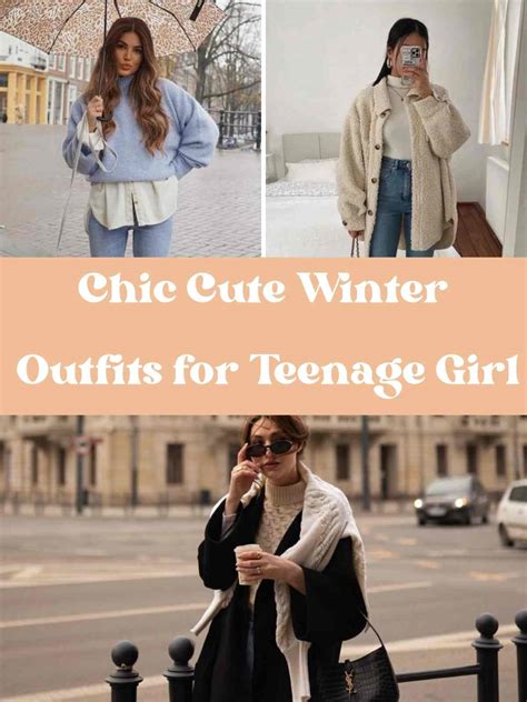 61 Cute Winter Outfits for Teenage Girl - momma teen