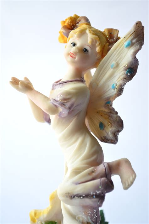 Free Images : girl, white, female, statue, child, toy, feminine, angel, fiction, wings, figurine ...