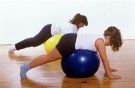 Pilates Exercise Photograph by Steve Percival/science Photo Library