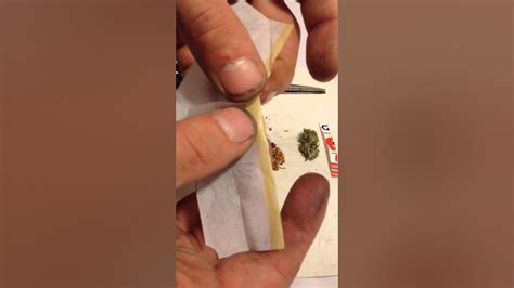 Spliff rolling how to roll spliff what you need - YouTube