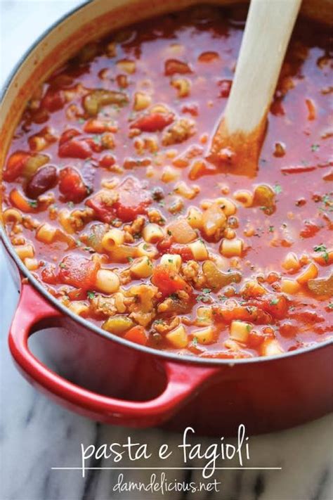 Olive Garden Pasta e Fagioli - A super easy, no-fuss copycat recipe that's wonderfully hearty ...