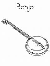Banjo coloring Pages sketch template