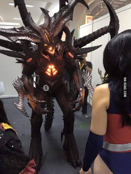 Prime Evil Diablo Cosplay. This was all EVA foam. *bows down* | Diablo cosplay, Cosplay, Cosplay ...