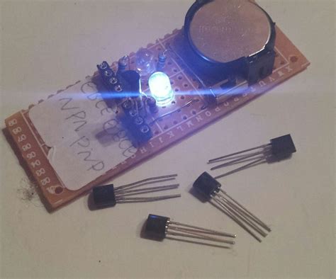 Simple Transistor Tester | Transistors, Electronics projects, Diy electronics