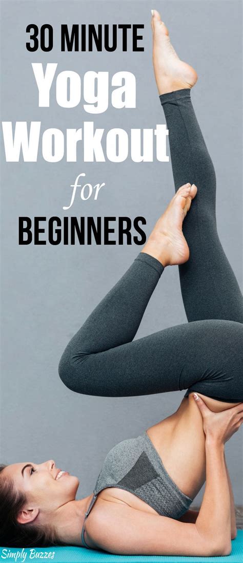 30 Minute Yoga Workout For Beginners | Workout for beginners, 30 minute ...