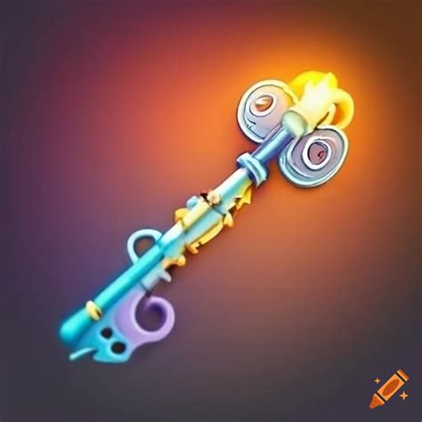 Image of a magical key