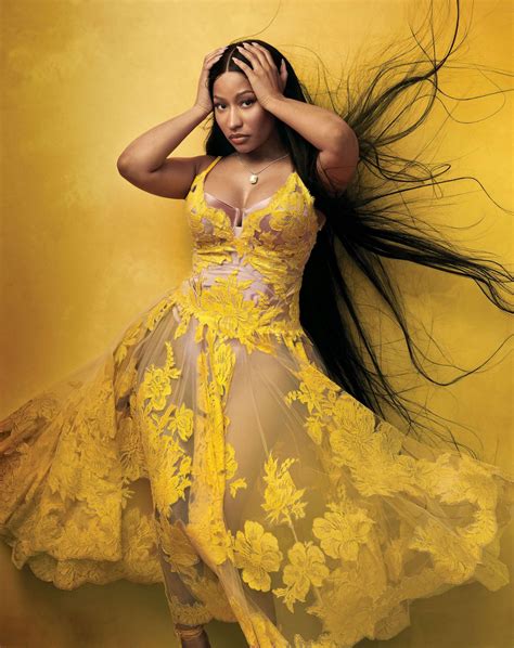 Nicki Minaj is radiant in stripped-down Vogue December cover shoot - ABC News