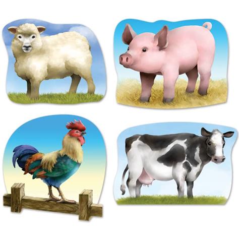 Farm Animal Cutouts #1: Party at Lewis Elegant Party Supplies, Plastic ...