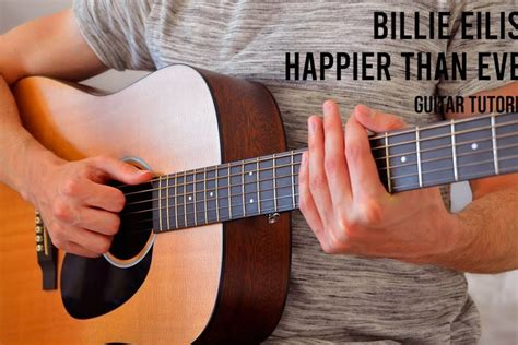 Happier Than Ever Guitar Tutorial - Billie Eilish (Easy Chords Guitar Lesson) - Kurt Berg