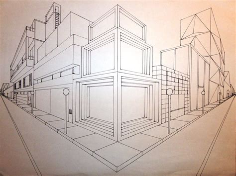 Two-Point Perspective by NimbleNinja224 on deviantART | Perspective art ...