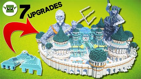 Minecraft Ocean Monument | 7 Upgrades in Minecraft - YouTube