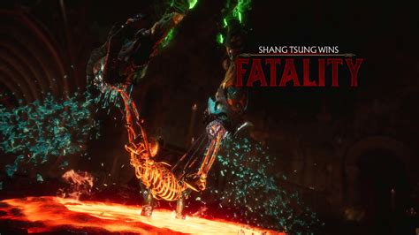 Mortal Kombat 11 Shang Tsung Fatality 1 - YouTube