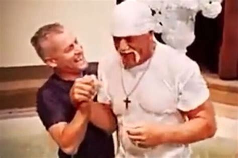 Hulk Hogan gets baptized as WWE legend dedicates himself to religion