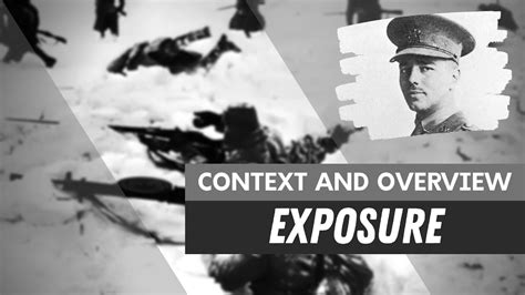 'Exposure' by Wilfred Owen - Context and Overview - YouTube