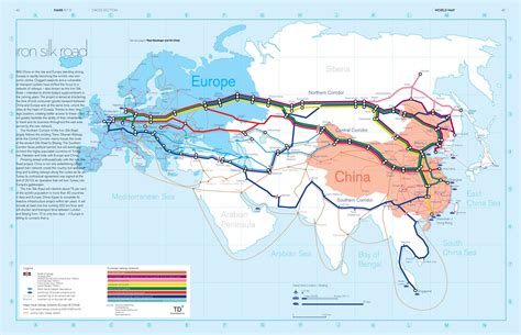 Silk Road Maps 2018 - Useful map of the ancient Silk Road Routes