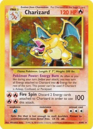 Charizard - Base Set - Pokemon