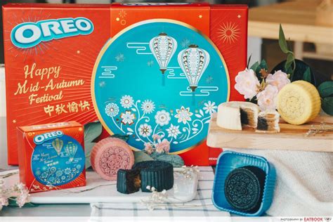 Oreo Mooncake Is Now In Singapore And It Comes In Flavours Such As Brownie Chocolate - EatBook.sg