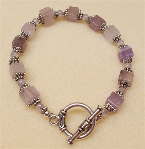 Lavender Amethyst bracelet | Amethyst bracelet, Bracelets, Jewelry