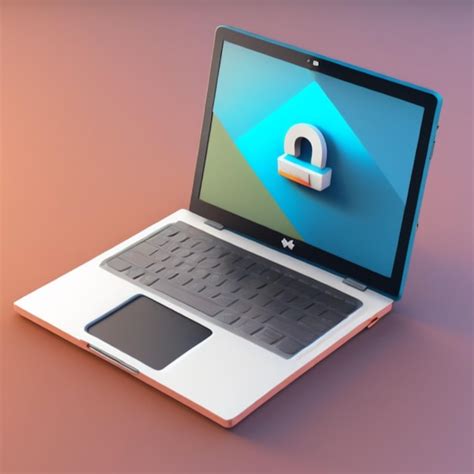 Premium AI Image | 3d laptop icon 3d rendering