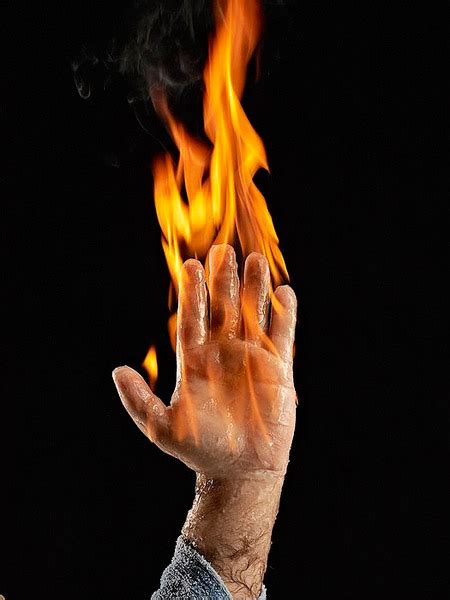 Amazing Video Shows Hand on Fire – TechEBlog