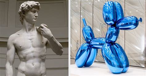 15 Famous Sculptures in History from Michelangelo to Jeff Koons