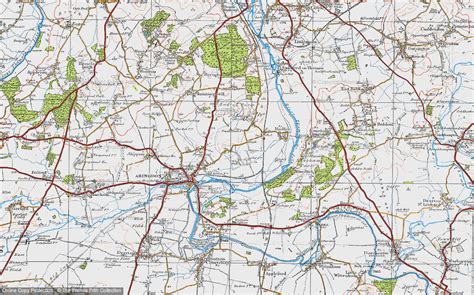 Historic Ordnance Survey Map of Abingdon-on-Thames, 1919