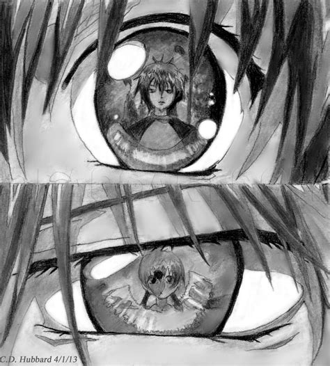 How To Sketch Anime Eyes, Step by Step, Drawing Guide, by catlucker - DragoArt