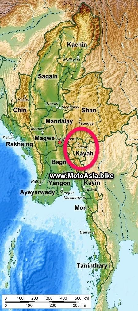 Myanmar motorcycle tour into the untouched Kayah State