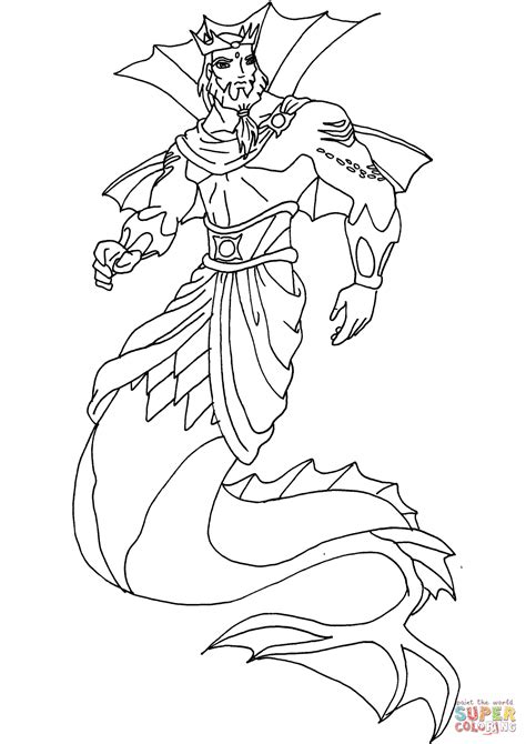Winx Club King Neptune coloring page | Free Printable Coloring Pages Winx Club, Printable Crafts ...