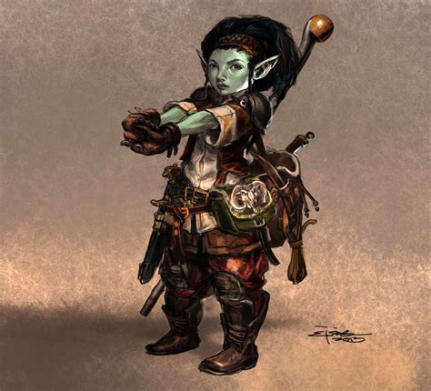 Roha - Goblin Wizard | Dungeons and dragons characters, Character portraits, Female dwarf